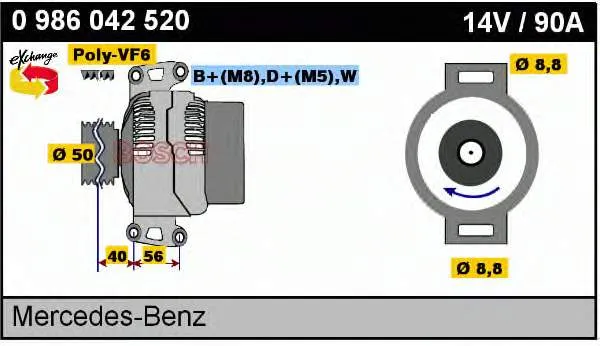 0986042520 Bosch