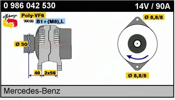0986042530 Bosch