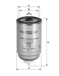 WK8451 Mann-Filter
