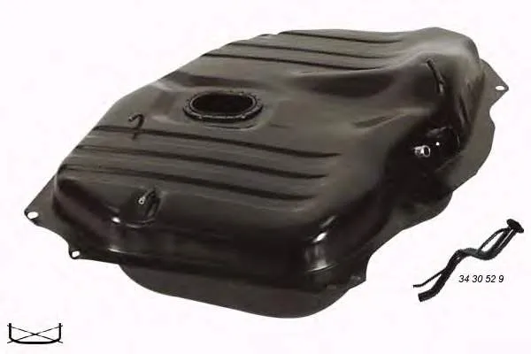 Tanque de combustível Mazda 323 II 3 dr