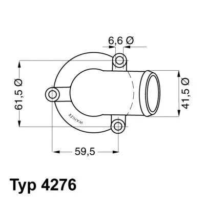 Termostato 427687D Wahler