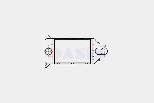 Radiador de intercooler Ford Escort IV