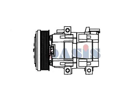 Compressor de aparelho de ar condicionado 89150 Nissens