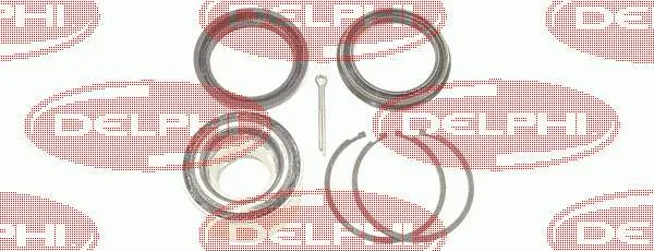 Rolamento de cubo dianteiro 46T080704 Koyo