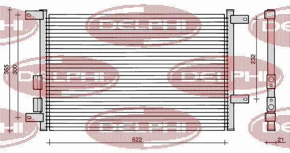 Radiador de aparelho de ar condicionado ACR 300278 preço, a partir de 133,87 USD