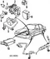 Relê de ventilador Citroen C4 1 LC