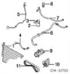 Sensor de pressão absoluta de aparelho de ar condicionado MINI Cooper R56