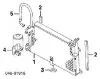 Radiador de aparelho de ar condicionado Volkswagen Passat 3A5, 351, 315