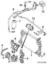 Radiador de aparelho de ar condicionado Volkswagen Golf 4 1J1