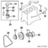 Mangueira (cano derivado) do sistema de esfriamento Hyundai Getz