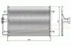 Radiador de aparelho de ar condicionado Renault Megane JA0, JA1