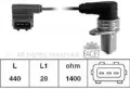 Sensor de posição da árvore distribuidora V20720412 Vemo
