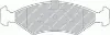 Sapatas do freio dianteiras de disco Ford Sierra 2 GBG, GB4