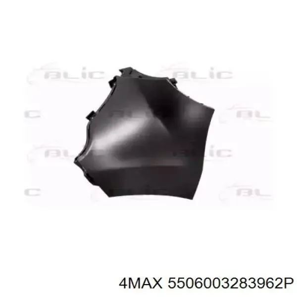Pára-choque traseiro, parte direita 86682B2000 Hyundai/Kia