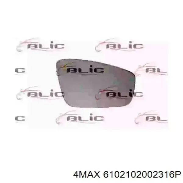 Elemento espelhado do espelho de retrovisão direito FP6214M12 FPS