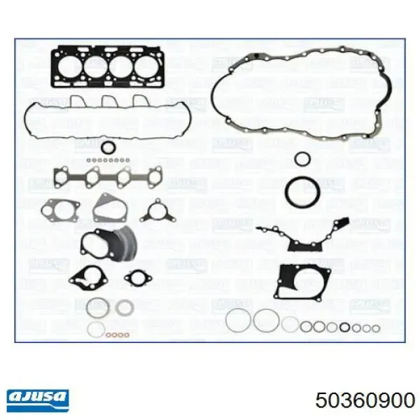Kit de vedantes de motor completo Dacia Lodgy carrinha (JS) (2012 - 2025) preço, a partir de