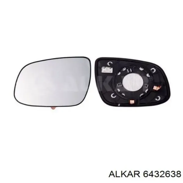 Elemento espelhado do espelho de retrovisão direito Alkar 6432638 preço, a partir de