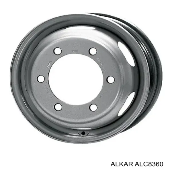 Discos de roda de aço (estampados) ALC8360 Alkar