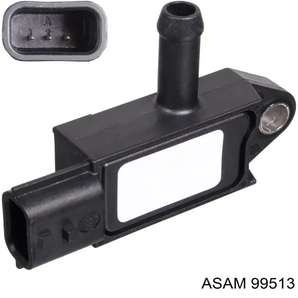 Sensor de pressão dos gases de escape 99513 Asam