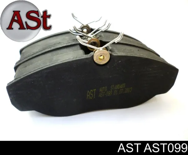 Sapatas do freio dianteiras de disco AST099 AST