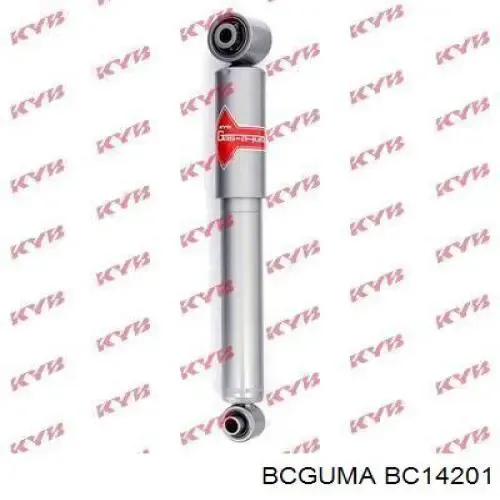 Bloco silencioso de amortecedor traseiro BC14201 Bcguma