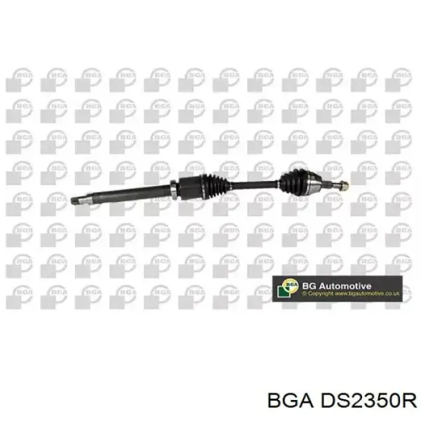 Semieixo (acionador) dianteiro direito DS2350R BGA
