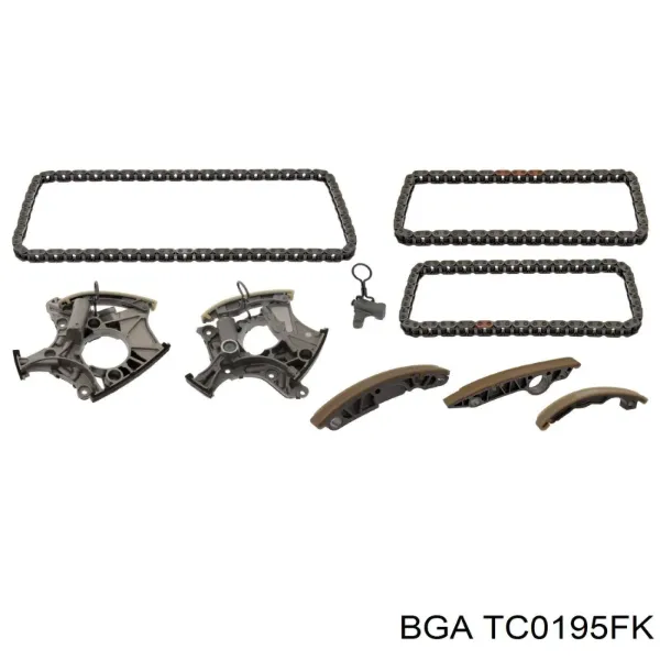 Cadeia do mecanismo de distribuição de gás, kit TC0195FK BGA