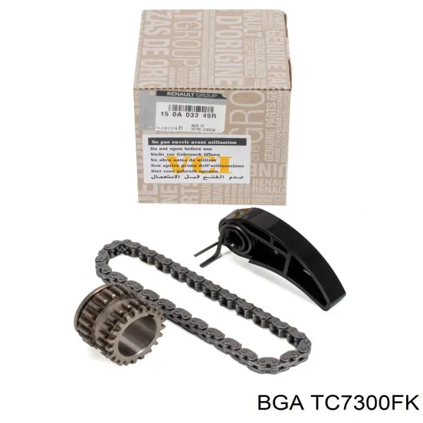 Cadeia do mecanismo de distribuição de gás, kit TC7300FK BGA