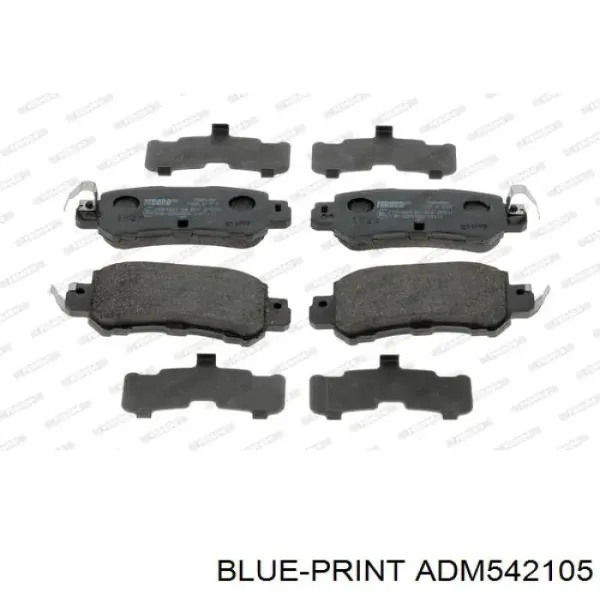 Compre ADM542105 Blue Print Sapatas do freio traseiras de disco