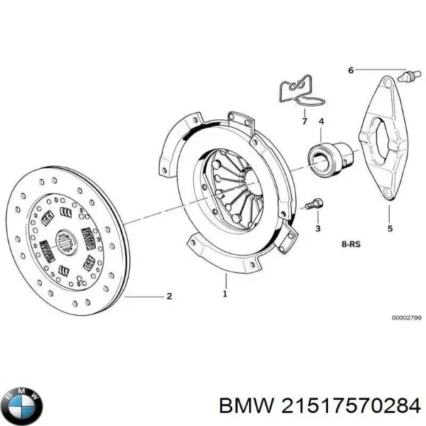 Forquilha de embraiagem BMW 3 E90