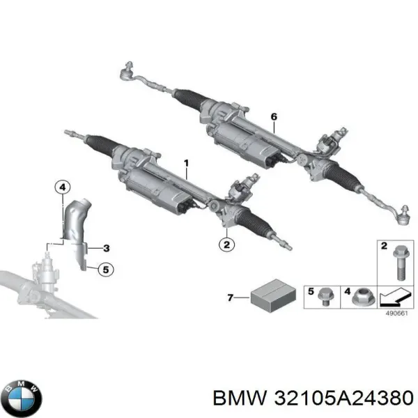 Cremalheira da direção E41851RB Motorherz