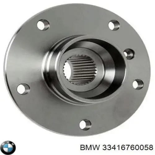 Cubo traseiro 33416760058 BMW