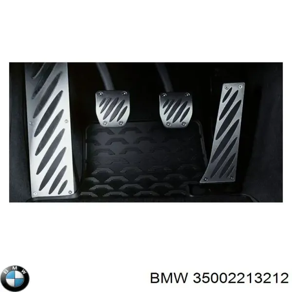 Compre 35002213212 BMW Placas sobrepostas dos pedais, kit