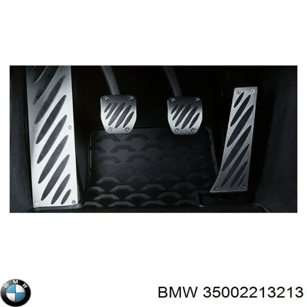 Placas sobrepostas dos pedais, kit BMW X6 