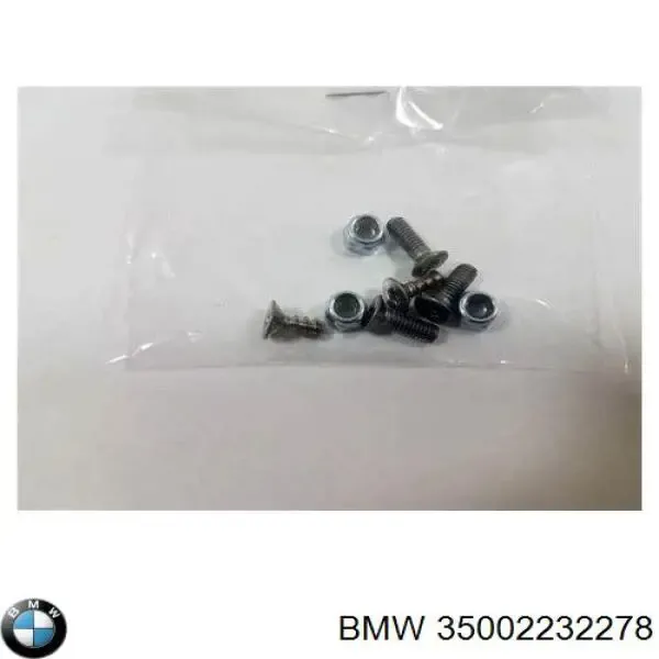 35002232278 BMW Placas sobrepostas dos pedais, kit