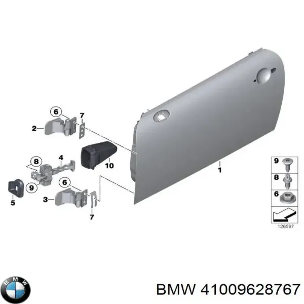 Porta dianteira esquerda MINI Cooper 