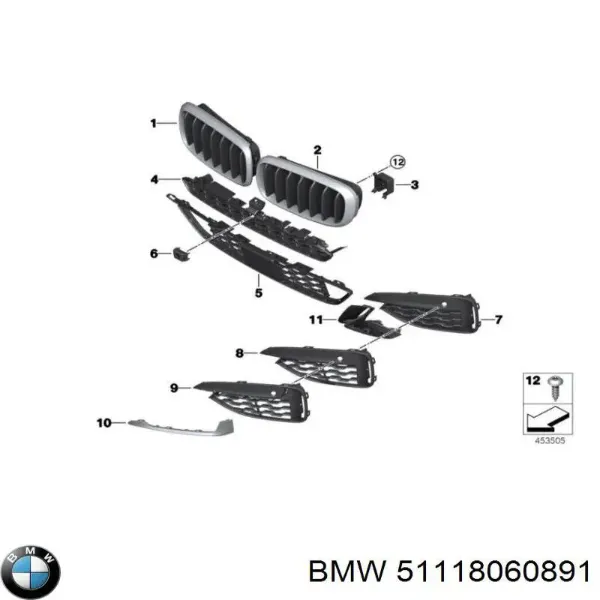  51118060891 BMW