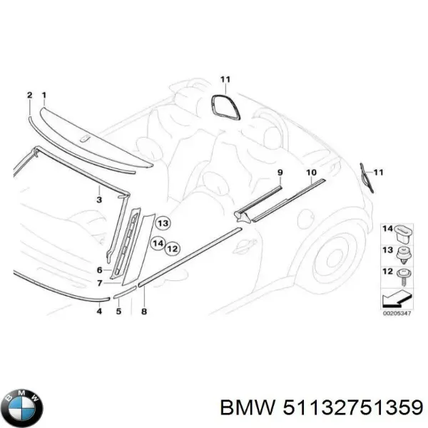Compre Moldura da capota MINI Cooper  R56