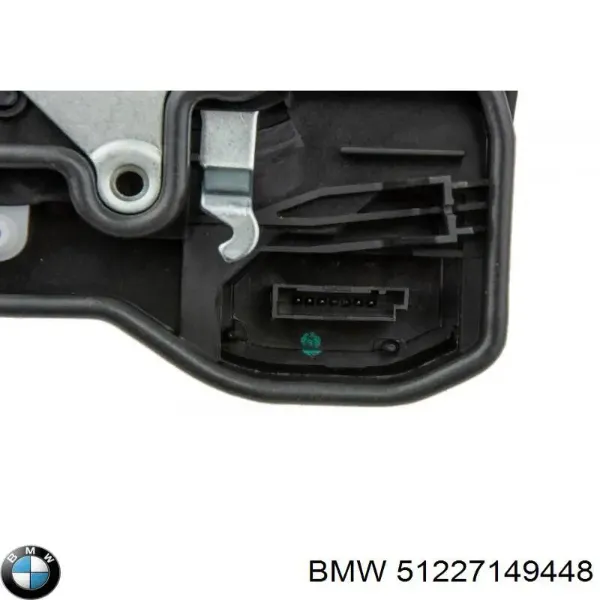 Fecho da porta traseira direita 51227149448 BMW