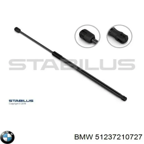 51237210727 BMW Amortecedor da capota