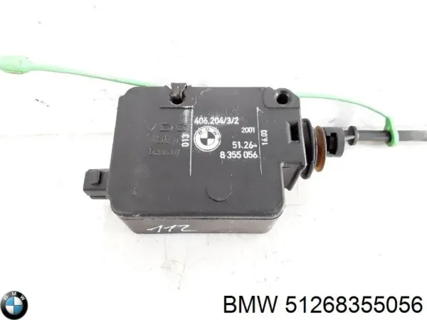 Motor acionador de abertura do alcapão de tanque 51268355056 BMW