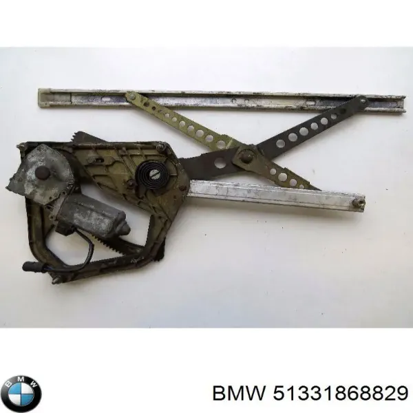 Mecanismo de acionamento de vidro da porta dianteira esquerda para BMW 5  E28