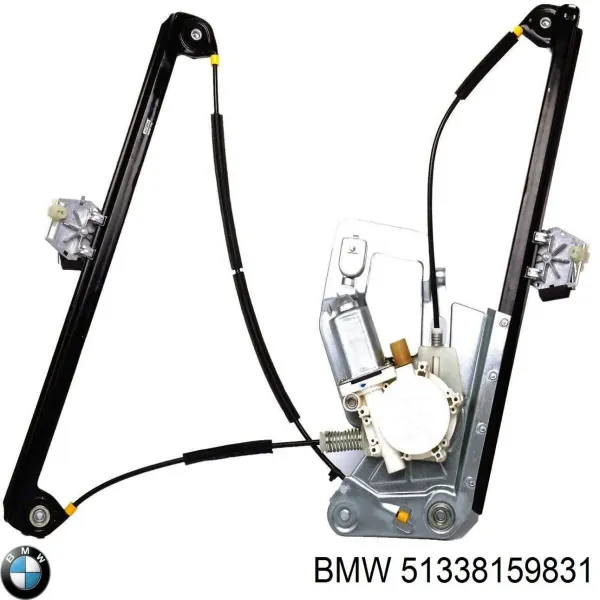 Compre 51338159831 BMW Mecanismo de acionamento de vidro da porta dianteira esquerda