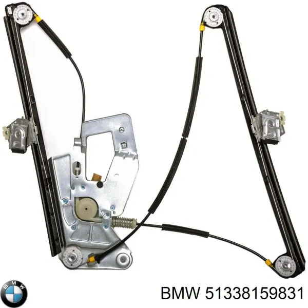 51338159831 BMW Mecanismo de acionamento de vidro da porta dianteira esquerda
