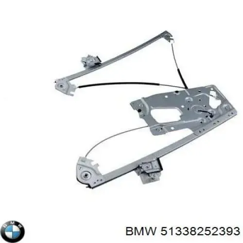 Mecanismo de acionamento de vidro da porta dianteira esquerda BMW 51338252393 preço, a partir de