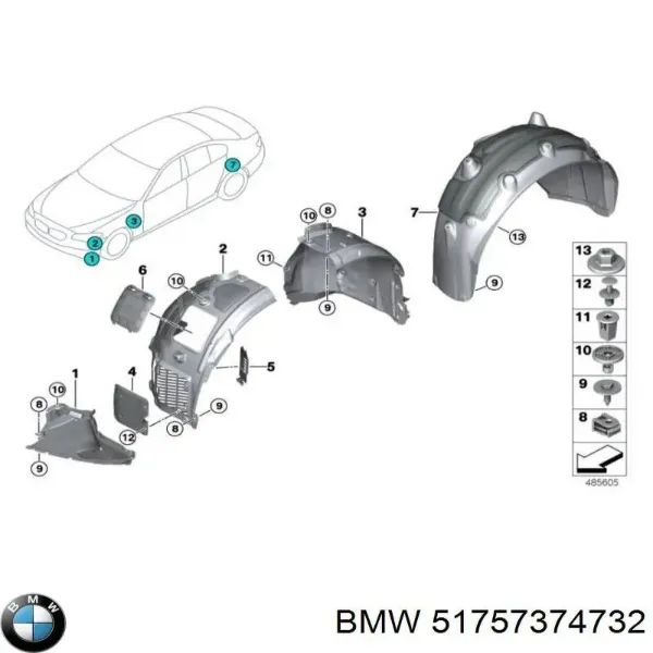  51757374732 BMW