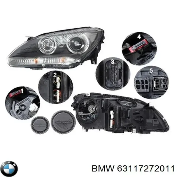 Luz esquerda 63117272011 BMW
