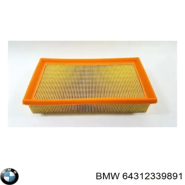 Filtro de salão 64312339891 BMW