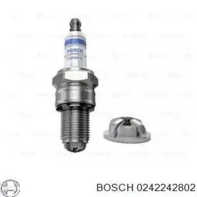 Vela de ignição 0242242802 Bosch