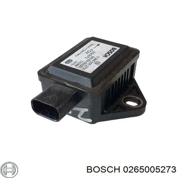 Sensor de aceleração longitudinal 0265005273 Bosch